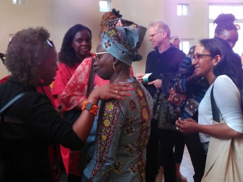 Angélique Kidjo at the presentation of Culture at Work Africa at BOZAR, Brussels